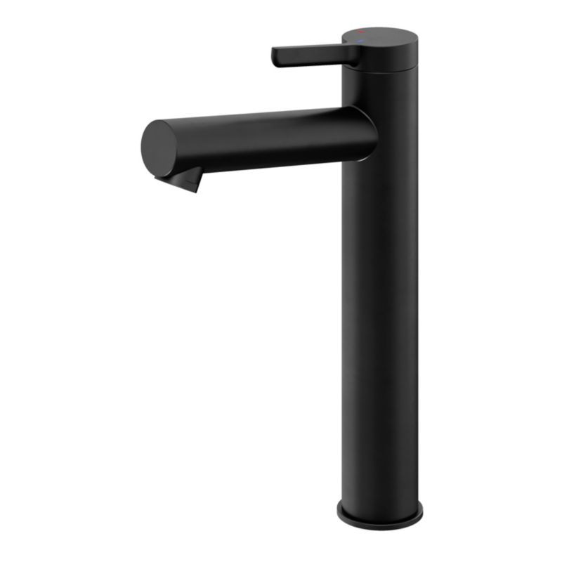 Høj Håndvaskarmatur Maza XL Sort 25,7 cm