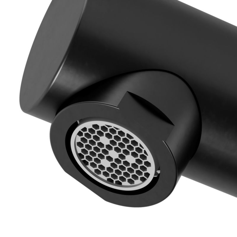 Høj Håndvaskarmatur Maza XL Sort 25,7 cm