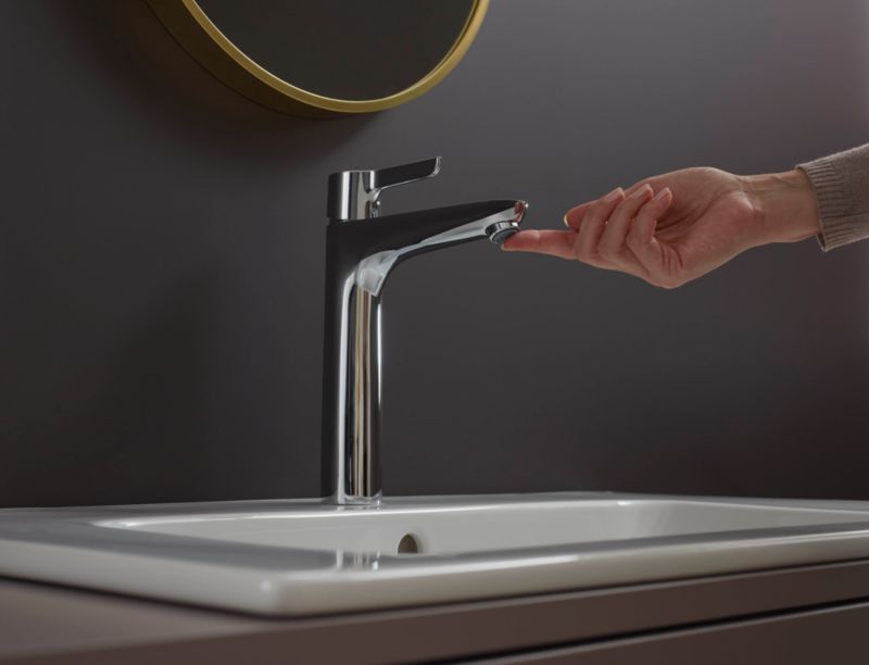 Høj Håndvaskarmatur Waterforms XL Krom