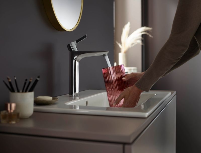 Hansgrohe Waterforms XL høj vaskebatteri i krom