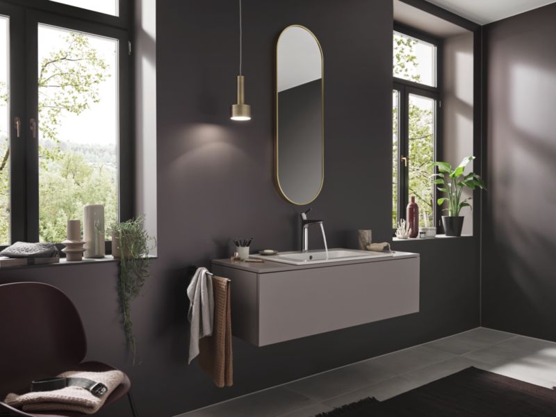 Hansgrohe Waterforms XL høj vaskebatteri i krom