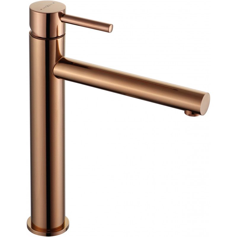 Høj vaskebatteri Mexen Elba i rosaguld, 1 stk.