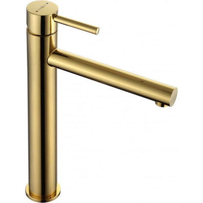 Høj vaskebatteri Mexen Elba i guld, 1 stk.