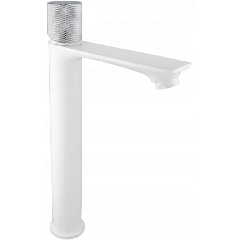 Høj vaskebatteri Mexen Royo One, hvid/krom, 1 stk.