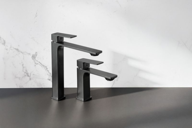 Høj Umyvaskarmatur Harris Gun Metal 270 mm | 2419640