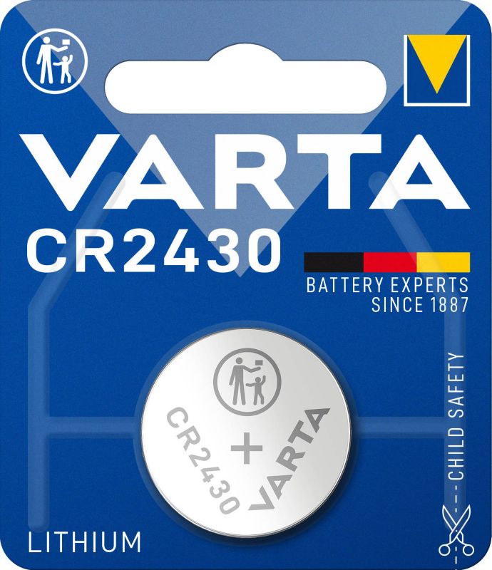 VARTA CR2430 batteri 1 stk.