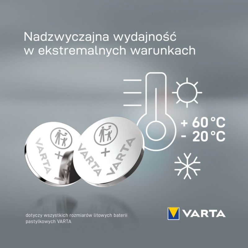 VARTA CR2450 batteri 1 stk.