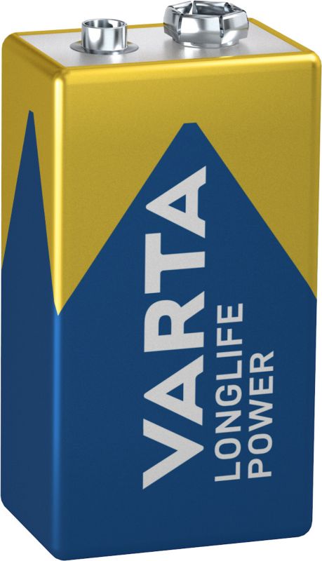 VARTA Longlife Power 9 V batteri 1 stk.