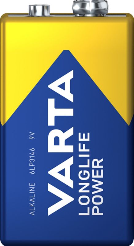 VARTA Longlife Power 9 V batteri 1 stk.