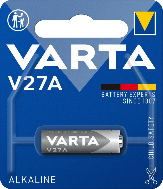 VARTA V27A alkalisk batteri 1 stk.