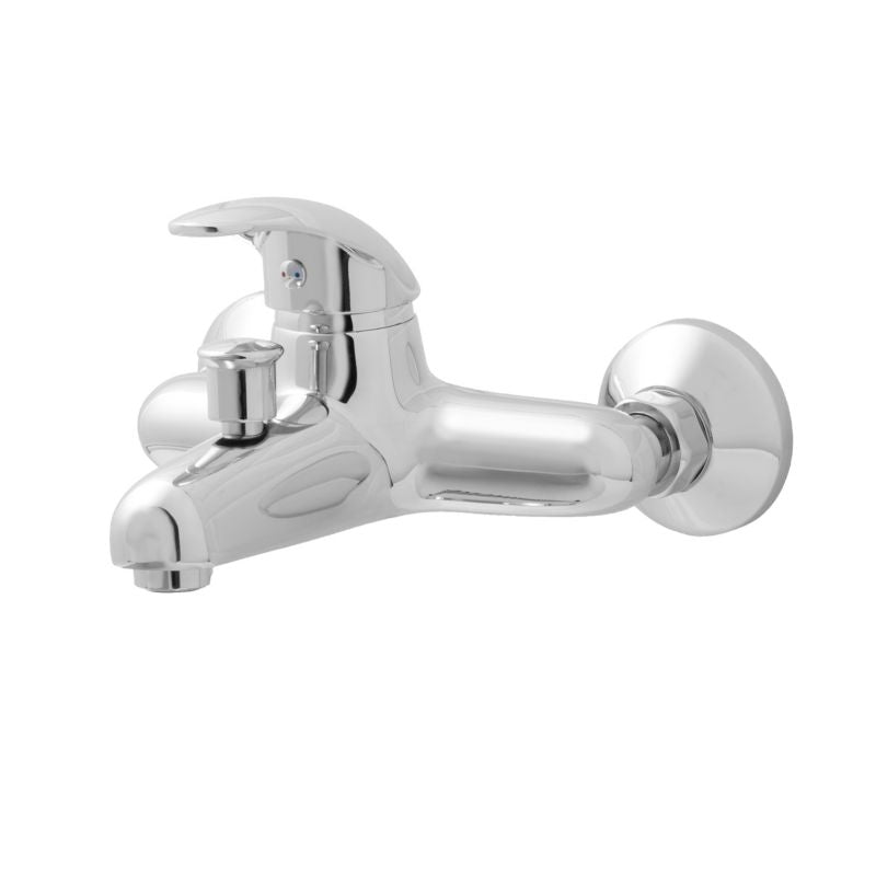 GoodHome Blyth krom badekarbatteri
