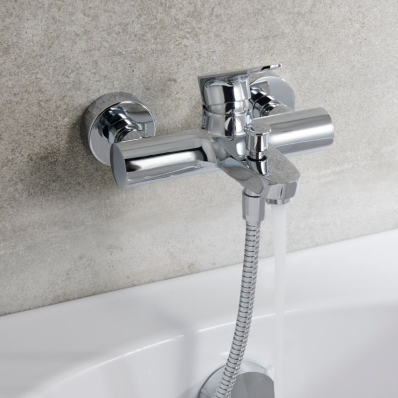 Badekararmatur Cavally 22x22 cm Krom | 3663602301547