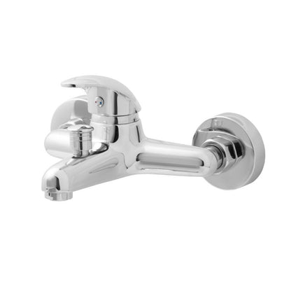 Badekararmatur Eidar 2-Huls Vægmonteret Krom 216 mm