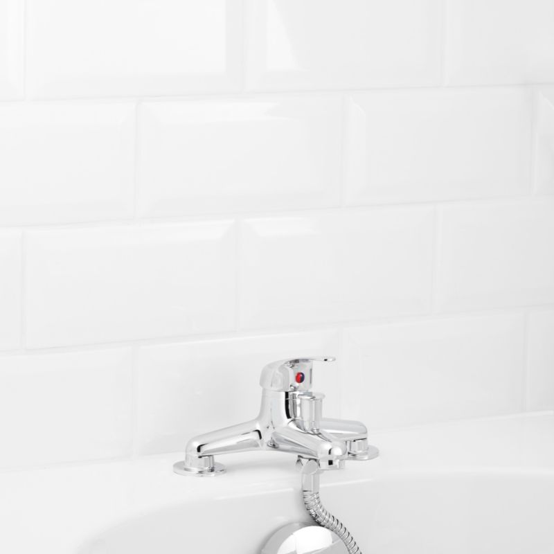 Badekarsarmatur GoodHome Findon krom