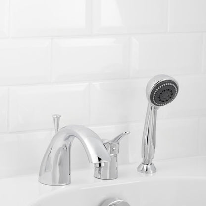 GoodHome Kerries 3-huls badekarbatteri i krom