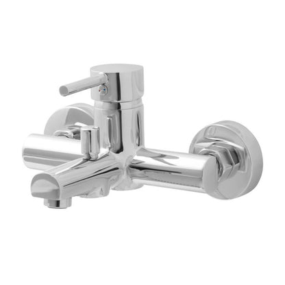 Vægmonteret Badekararmatur Lazu 216x172 mm Krom 3663602665014