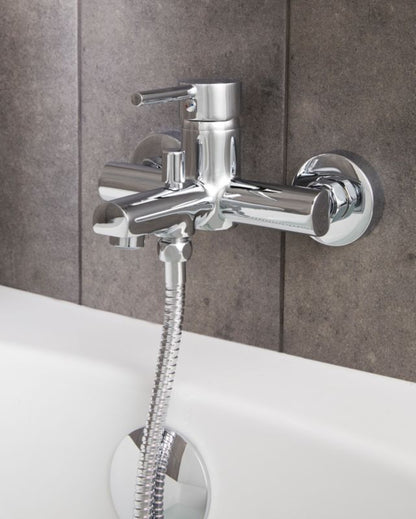GoodHome Lazu krom badekarbatteri