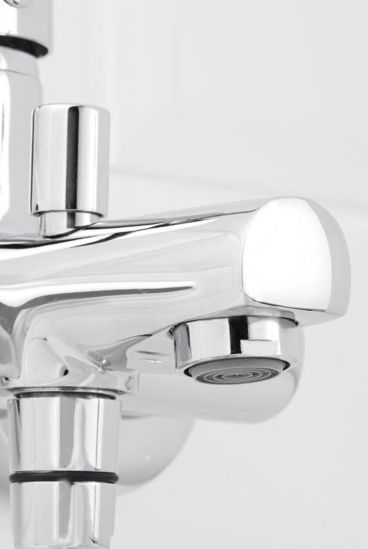 Vægmonteret Badekararmatur Lazu 216x172 mm Krom 3663602665014