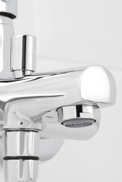 Vægmonteret Badekararmatur Lazu 216x172 mm Krom 3663602665014