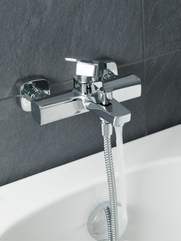 Badekararmatur Teesta Sølv 210x105x223 mm