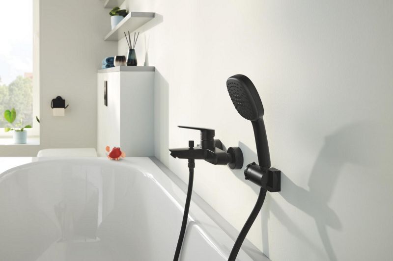 Grohe Start Quickfix badekarbatteri i mat-sort