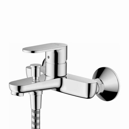 Badekararmatur 2-Huls Vægmonteret 150 mm Krom