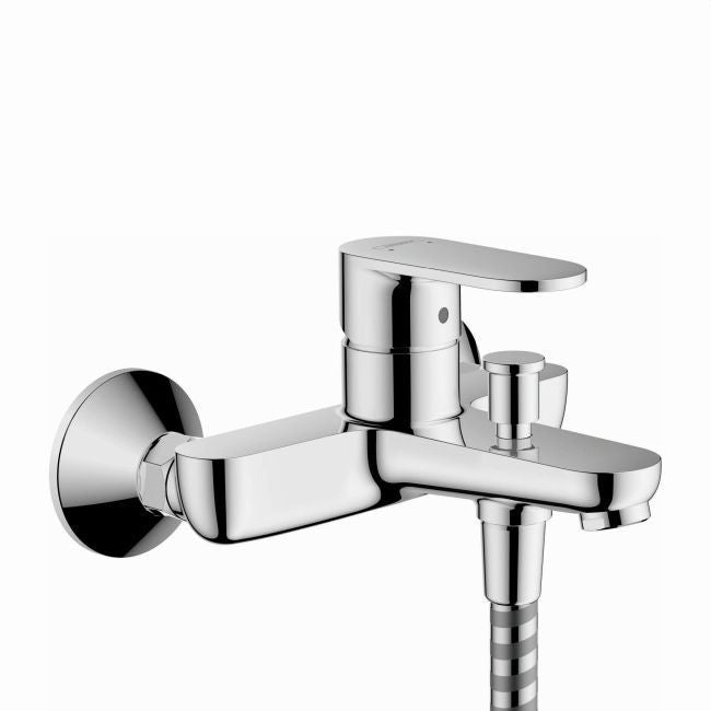 Badekararmatur 2-Huls Vægmonteret 150 mm Krom