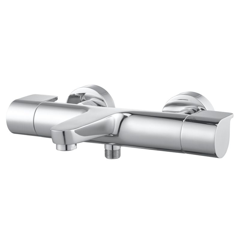 GoodHome Cavally termostatisk badekarbatteri