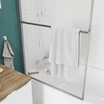 Termostatisk Badekararmatur med 38°C Lås 297x203x76 mm Sølv