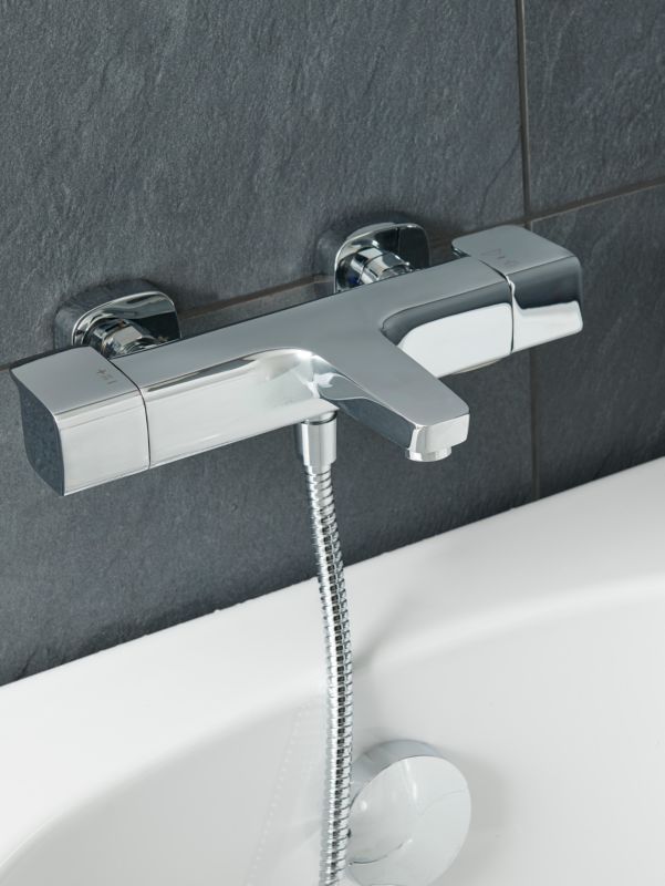 Termostatisk Badekararmatur Teesta Sølv 297 mm | 3663602300847