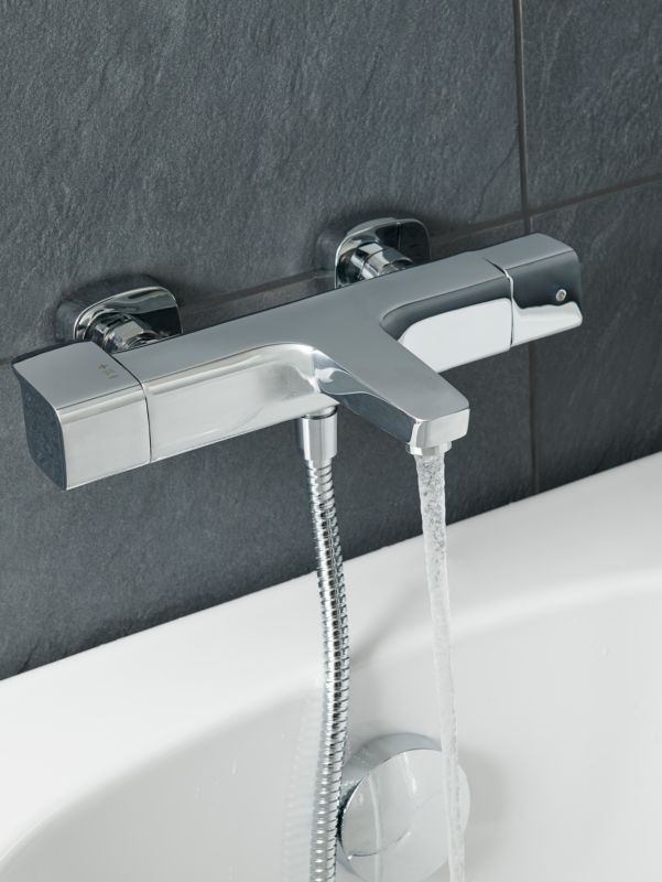 Termostatisk badekarbatteri GoodHome Teesta
