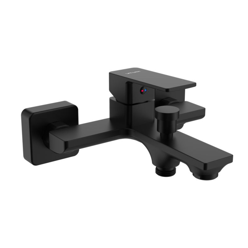 Badeværelsesarmatur Sort Mat 190 mm Udløb 25 L/min | 2419660