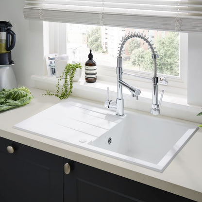 Bilbrough køkkenarmatur med udtrækkelig tud i krom