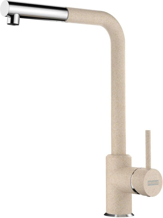 Franke Sirius L Pull-Out køkkenarmatur i krom/beige