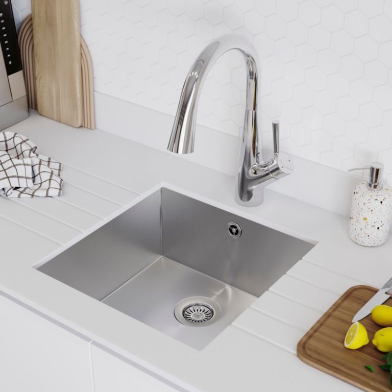 GoodHome Chilaca køkkenarmatur med filter og udtrækkelig tud