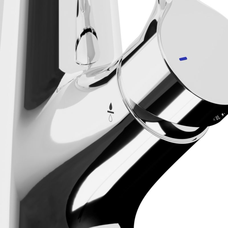 GoodHome Chilaca køkkenarmatur med filter og udtrækkelig tud