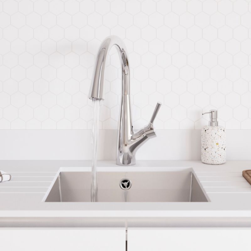 GoodHome Chilaca køkkenarmatur med filter og udtrækkelig tud