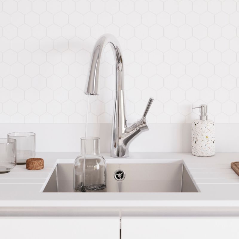 GoodHome Chilaca køkkenarmatur med filter og udtrækkelig tud