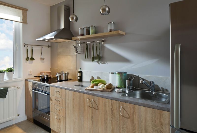 Mokau køkkenarmatur med udtrækkelig tud i krom