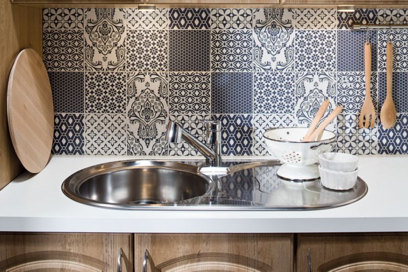 Mokau køkkenarmatur med udtrækkelig tud i krom