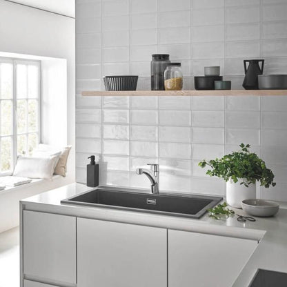 Start OHM køkkenarmatur med udtrækkelig tud i krom