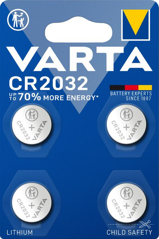 VARTA CR2032 lithiumbatterier 4 stk.