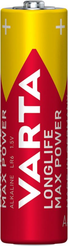 VARTA Longlife Max Power AA-batterier, 4 stk.