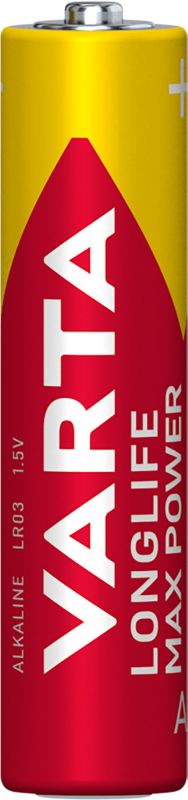 VARTA Longlife Max Power AAA-batterier, 8 stk.