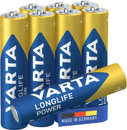 VARTA Longlife Power AAA-batterier, 8 stk.