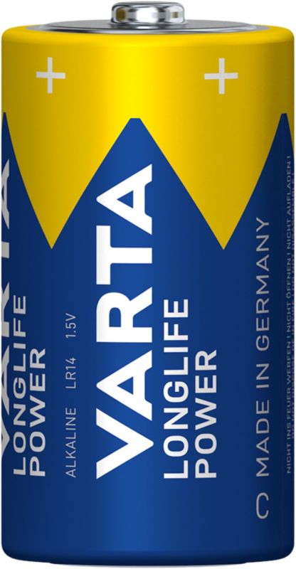 VARTA Longlife Power C alkalinebatterier, 2 stk.