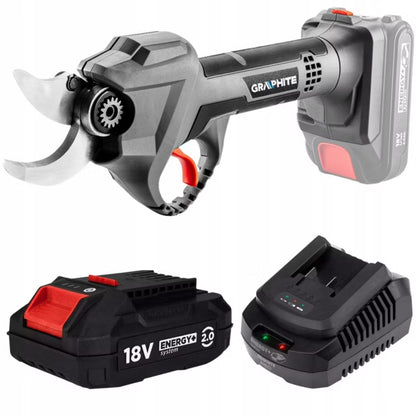 Batteridrevet Beskæresaks 18V 30 mm med 2 Ah Batteri