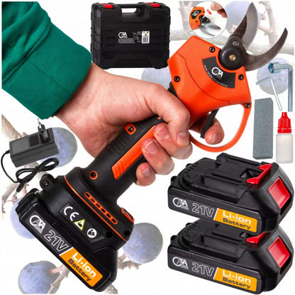Batteridrevet Gavesaks 21V C83006 Orange
