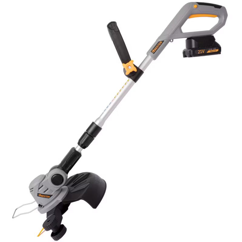 Batteridrevet Græstrimmer BE-2870 med Hjul 21V