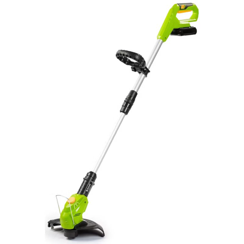 Batteridrevet Græstrimmer FZS 1005-A 26 cm Sort og Grøn